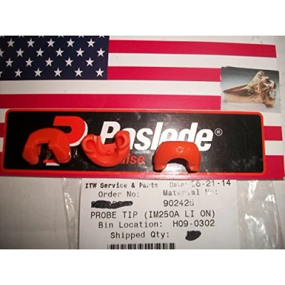 Image of NEW PASLODE Part # 902425 No Mar Tip Li Ion Angled Trim (3 TIPS)