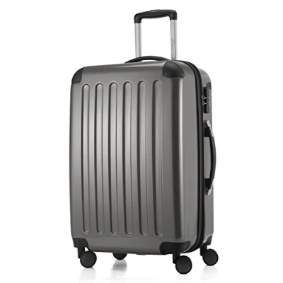 Image of HAUPTSTADTKOFFER Alex Luggage Suitcase Hardside Spinner Trolley 4 Wheel Expandable, 65cm, titan