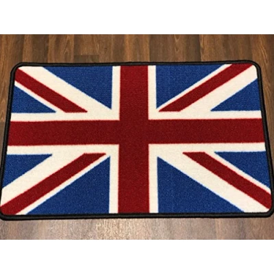 Image of Non Slip Tradional Union Jack Door Mat 50cm x 80cm Red/White/Blue