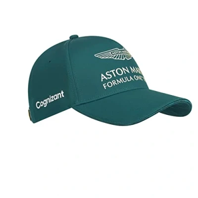 Image of F1 Aston Martin Team, Cognizant 2022, Kids Size Team Baseball Cap, Official Merchandise Green