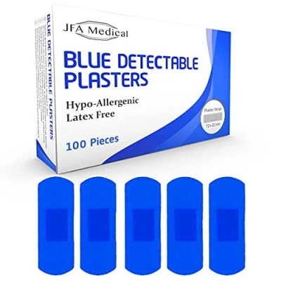 Image of JFA Medical Plasters, Strip Plasters 22x72mm, 100 Count per Pack