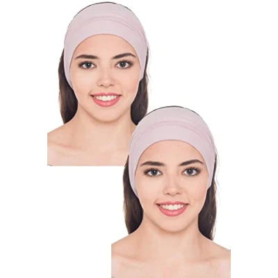 Image of Deresina Plain Headband (Powder pink One Size)