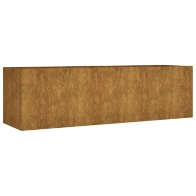 Image of vidaXL Garden Raised Bed 280x80x80 cm Corten Steel