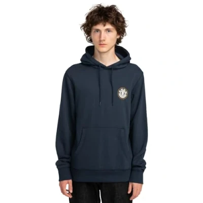 Image of Element Seal Pullover Hoodie Men XS Blue.