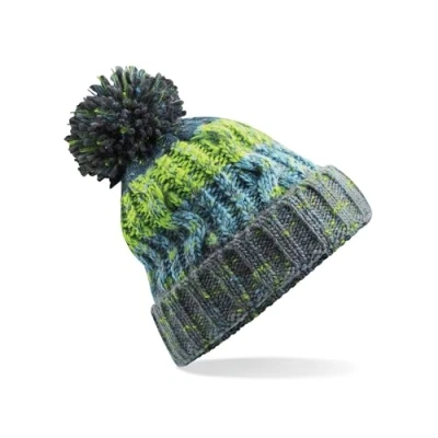 Image of Beechfield Hat Brand Model Corkscrew Pom Beanie