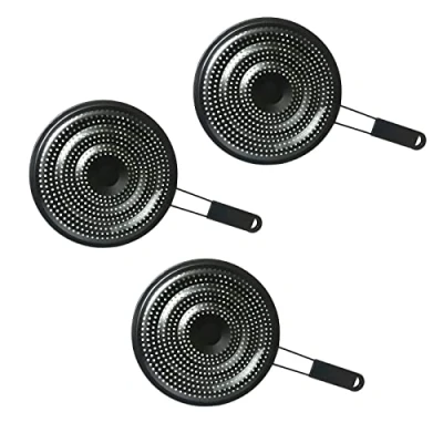 Image of PNJB, Ring Pan Mat Hob Tagine Heat Diffuser for Induction Cooktop Adapter Plate, Flame Reducer Gas Stove, Glass Converter Guard (3 Pcs)