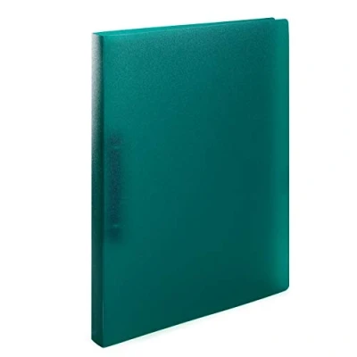 Image of HERMA Ring Binder Translucent in Dark Green, A4, 25 mm Spine, Slim 2 made of Plastic