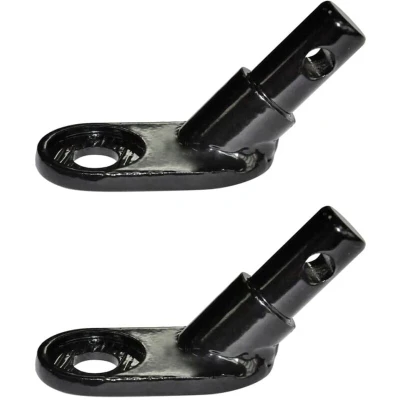Image of vidaXL Bicycle Trailer Couplings 2 pcs Iron