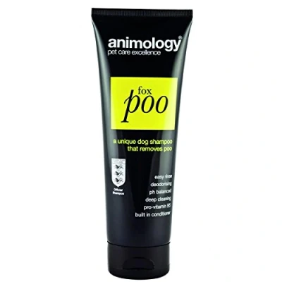 Image of Animology Fox Poo Unique Dog Shampoo to Remove 250ml