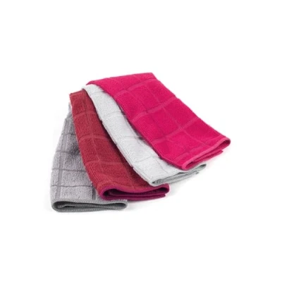 Image of Kleeneze COMBO 5031 Microfibre Cleaning Dusting Cloths, Pack of 8, Assorted Colours