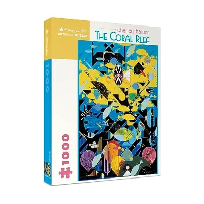 Image of Charley Harper the Coral Reef 1000 Piece Jigsaw Puzzle: 1,000 Puzzle