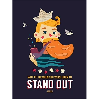 Image of Wee Blue Coo Sailor Boy Stand Out Canvas Wall Art Print