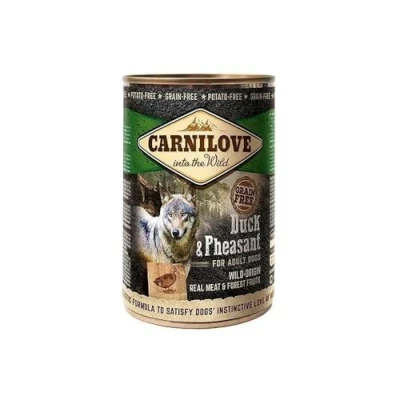 Image of Carnilove Adult Dog Tin 400g Duck &amp; Pheasant