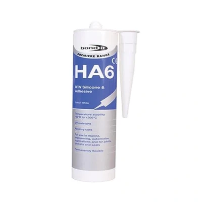 Image of Bond It HA6 RTV Marine Water Fish Tank Grade Silicone Seawater Gasket Sealant Aquarium Safe Salt Seal (White)