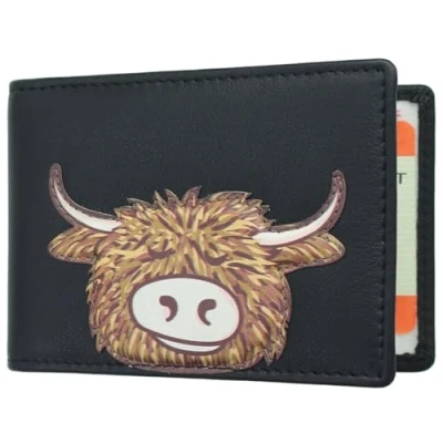 Image of Mala Leather Bella Collection Travel Card/Season Ticket Holder 695TC_33 Black