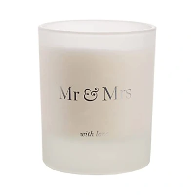 Image of Mr and Mrs Soy Wax Candle Scented Wedding/Anniversary