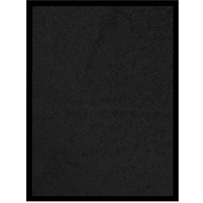 Image of vidaXL Doormat Black 40x60 cm