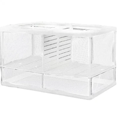 Image of fish Nursery for Aquarium Breeding Net Hang on Breeder Box Isolation Separation