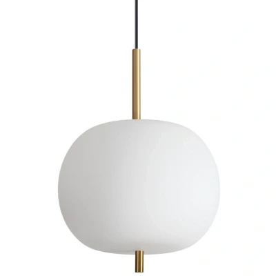 Image of Umile 30cm LED Globe Pendant Ceiling Light White 3000K