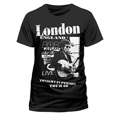 Image of Bob Dylan Scraps Official Tee T Shirt Mens Unisex (Large) Black