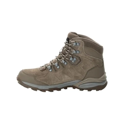 Image of Jack Wolfskin Women&#039;s Refugio Texapore Mid W Hiking Shoe, Chestnut, 6.5 UK
