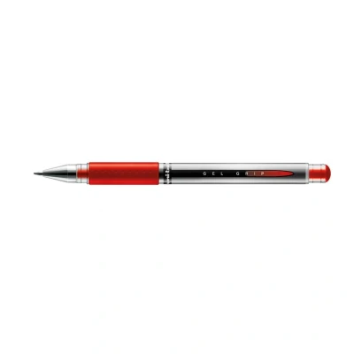 Image of Uni ball UM151S SigNo Gel Rollerball Comfort Grip 0.7mm Tip 0.5mm Line Red Ref 9003952 [Pack 12]
