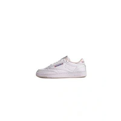 Image of Reebok Classic CLUB C 85 Vintage Unisex Trainers, Size: 11, White Leather