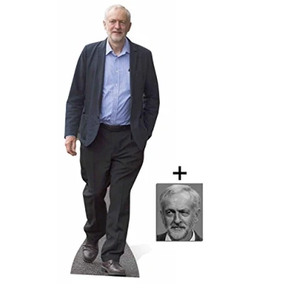 Image of Fan Pack Jeremy Corbyn Lifesize Cardboard Cutout/Standee/Stand Up Includes 8x10 Star Photo