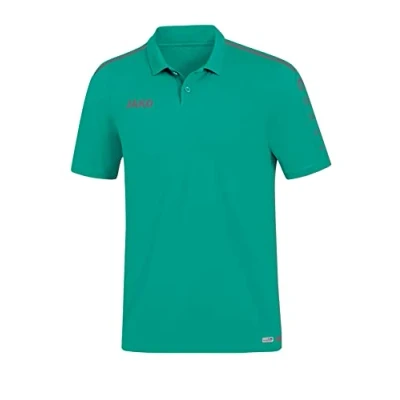 Image of JAKO Men&#039;s Striker 2.0 Polo, türkis/Anthrazit, 4XL