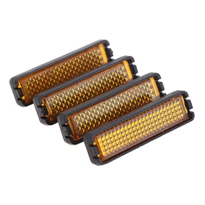 Image of LDA Get Fresh 4 Pieces,Set Bicycle Pedal Reflector Safety Night Cycling Reflective Bike Accessory As The Picture.