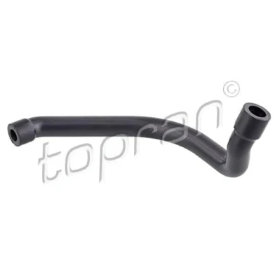 Image of 2710160181, 2710160281, 2710160481, A2710160181, A2710160281 Hose, valve cover breather TOPRAN 408 476 from cylinder head to suction pipe