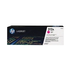 Image of HP 312A Magenta Original LaserJet Toner Cartridge (CF383A)