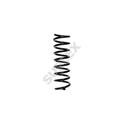 Image of 6001548731 Coil spring SUPLEX 27239 Rear Axle with constant wire diameter red