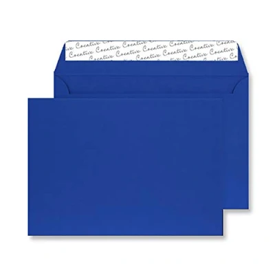 Image of Creative Wallet Peel and Seal Blue Velvet C4 229X324 140GSM Box of 125