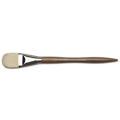 Image of Winsor &amp; Newton Oil Painting Brush, Brown, Nr. 20 Filbertpinsel