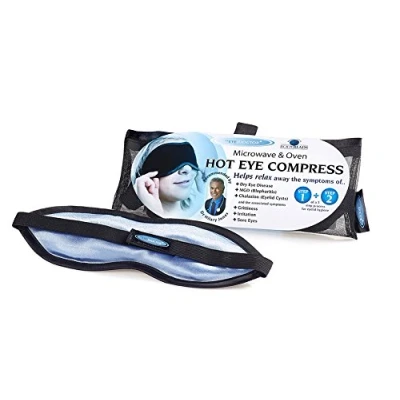 Image of The Eye Doctor, Mask Hot Compress Heat Bag for Dry Blepharitis and MGD. Featuring a Removable Washable Cover