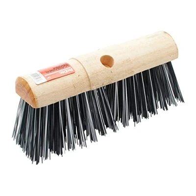 Image of ProDec 13 Inch Synthetic Fibre Scavenger Broom Head for Heavy Duty Outdoor Sweeping