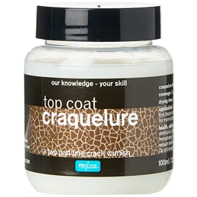Image of Polyvine Craquelure Top Coat 100ML
