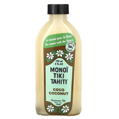 Image of Coconut Oil Naturel Monoi Tiare Cosmetics 4 oz