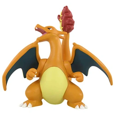 Image of TAKARA TOMY Pocket Monster Collection MonColle MS 15 Charizard Lizardon Figure,4 centimeters