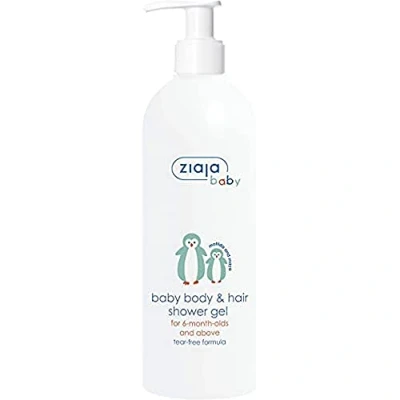 Image of Ziaja Baby Mild 2in1 Body and Hair Wash Gel for Children Babies over 6 Months Old 400ml