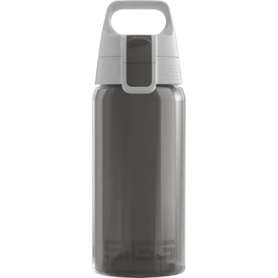 Image of SIGG Kids Water Bottle Viva One Anthracite Suitable For Carbonated Beverages Leakproof Dishwasher Safe BPA Free Sports &amp; Bike 0.5L