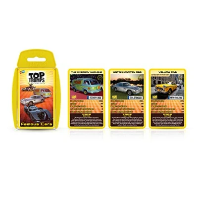 Image of Top Trumps Famous Cars Card Game