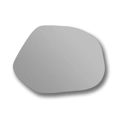 Image of Less4spares Wing Mirror Glass Right Compatible with Toyota Hiace 1995 2004 STICK ON Driver Off Side Convex