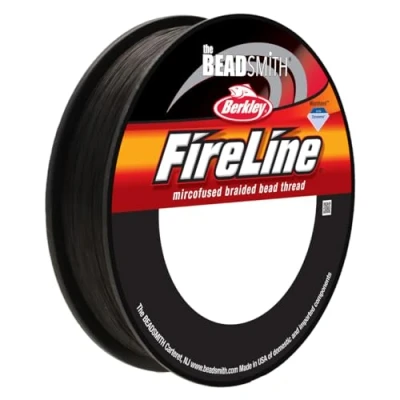 Image of Fireline Braided Beading Thread, Smoke, 4 pounds (lb) Test and 0.005 Thick, 125 Yards