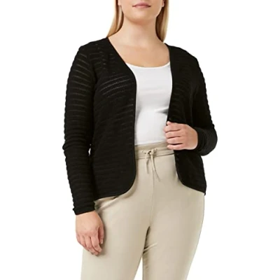 Image of ONLY Onlcrystal Cardigan, Women&#039;s, Size: XS, Black