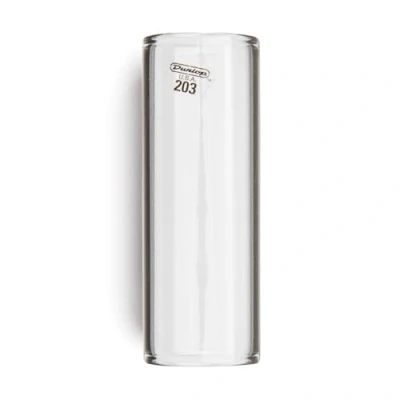 Image of Jim Dunlop 34203000001 203 Large Reg Wall Pyrex Glass Guitar Slide