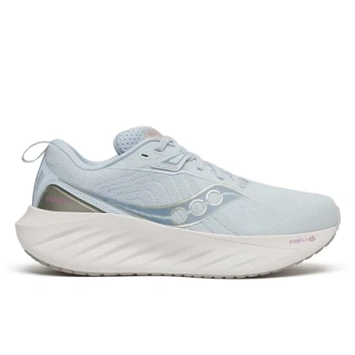 Image of Saucony Women&#039;s Triumph 22 Sneaker, Gym Shoes, Vapor/Moon, 7.5