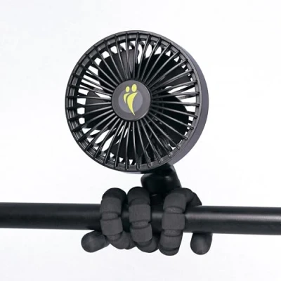 Image of LittleLife USB Rechargeable Buggy Fan, Safe, Flexible, Portable Stroller Fan for Pram, Pushchair, Baby