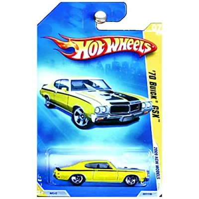 Image of Hot Wheels 2009 New Models &#039;70 BUICK GSX 007/190 Yellow Collectible Car